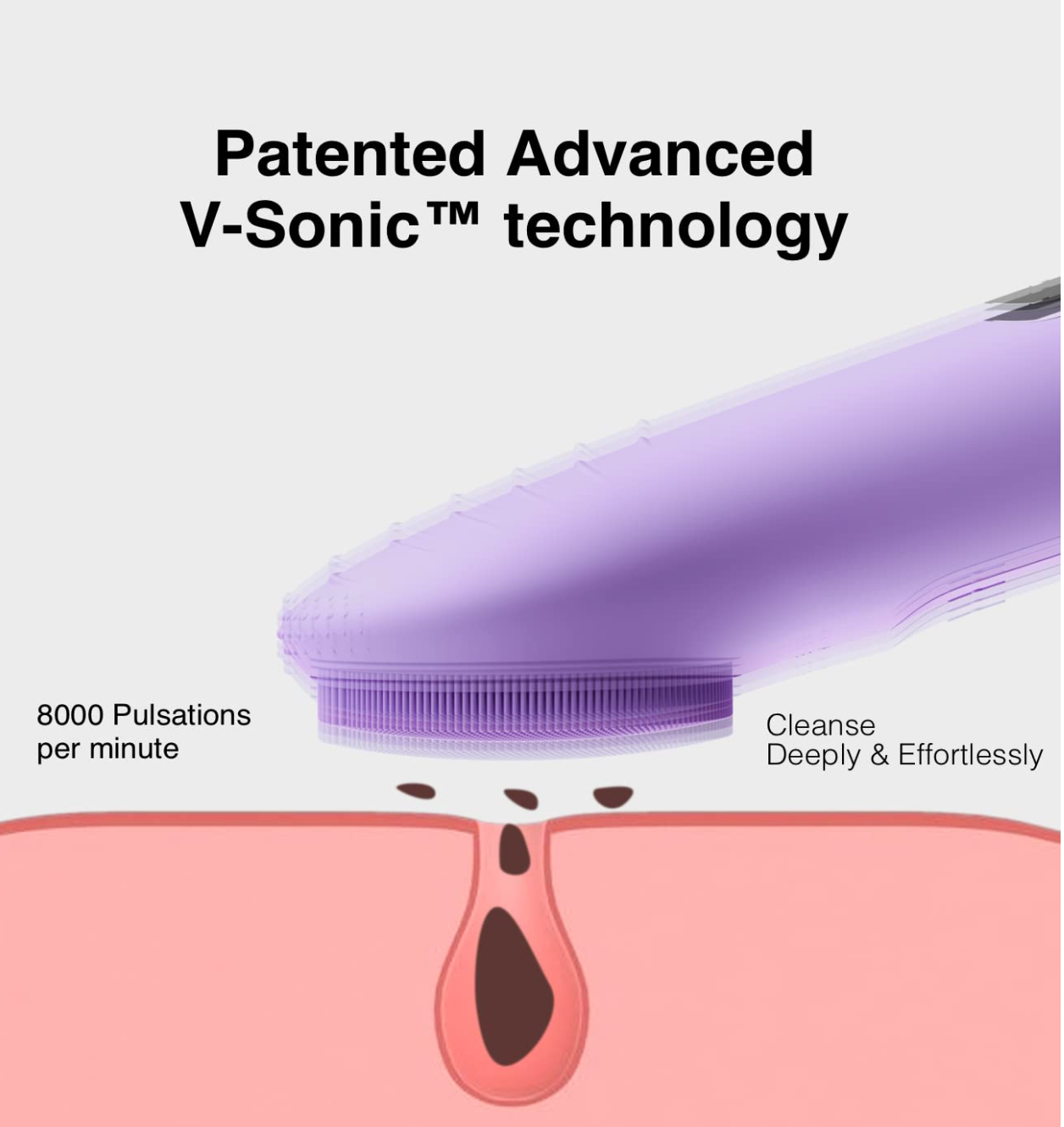 Silicone Face Cleansing Brush