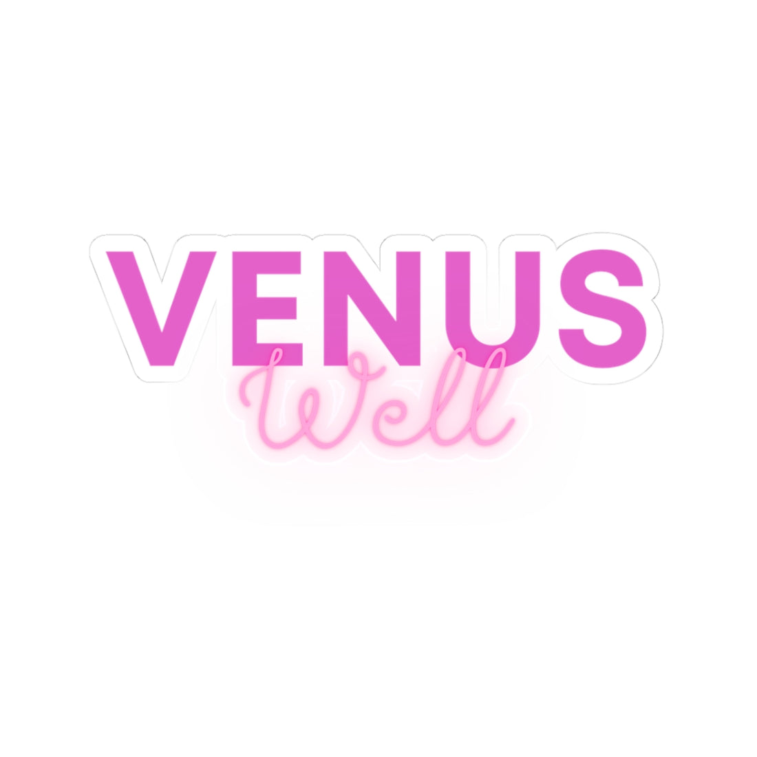 Venus Well Kiss-Cut Stickers for Laptops &amp; Water Bottles