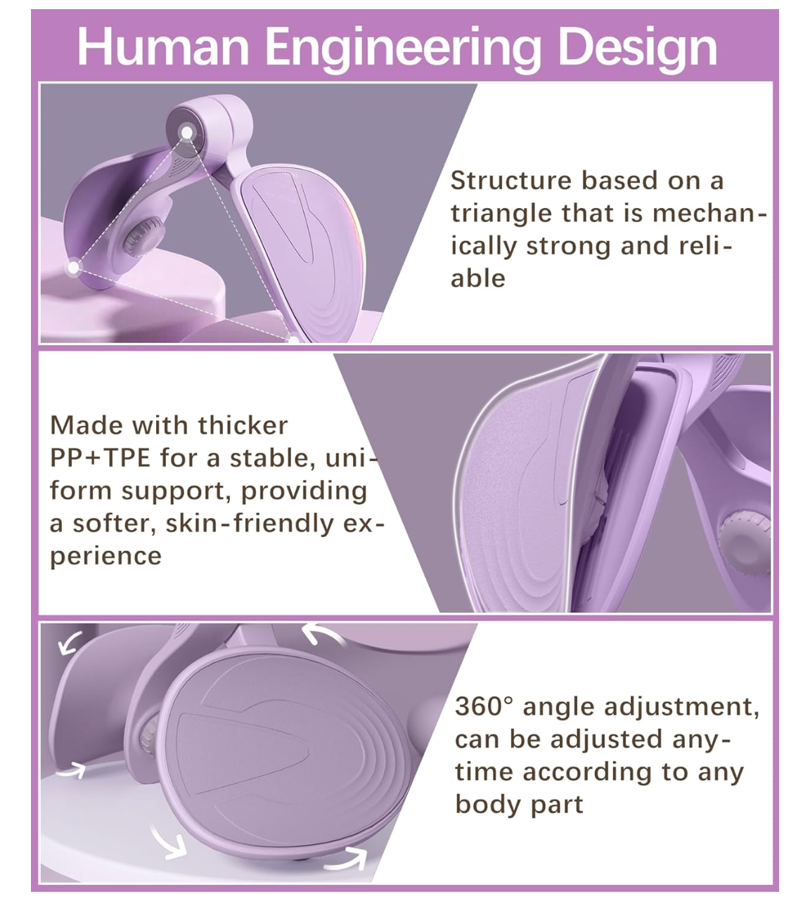 Pelvic Floor &amp; Glute Trainer – With 40lb Resistance Band