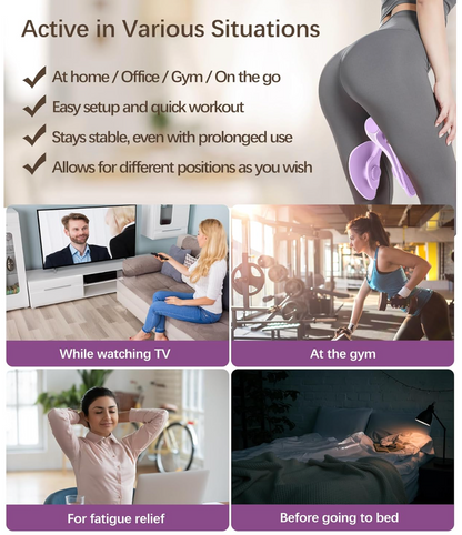 Pelvic Floor &amp; Glute Trainer – With 40lb Resistance Band