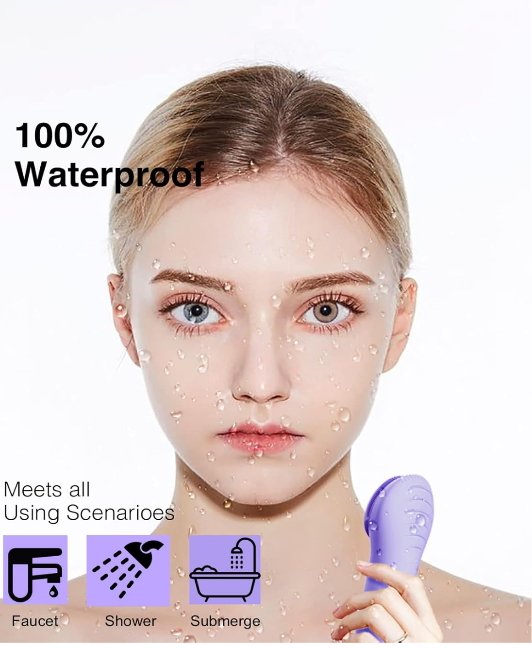 Silicone Face Cleansing Brush