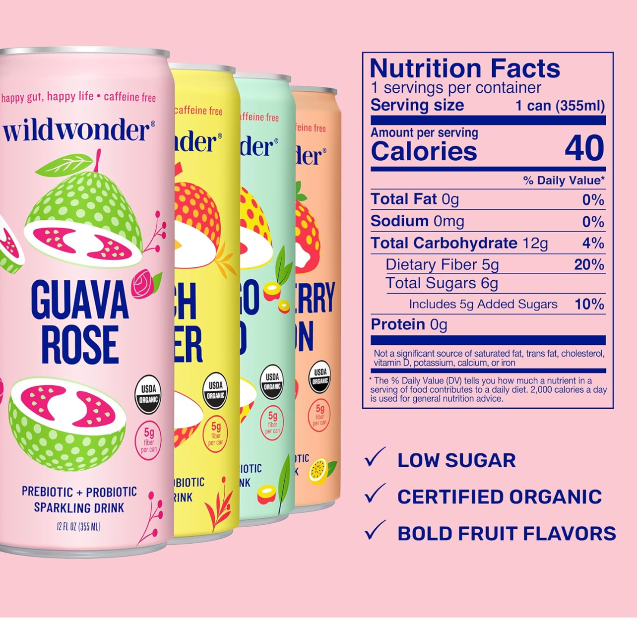 Wildwonder Sparkling Herbal Drink