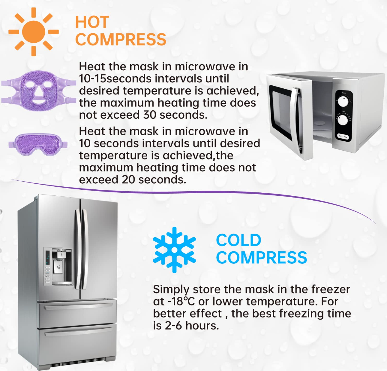 Cooling Ice Face Eye Mask