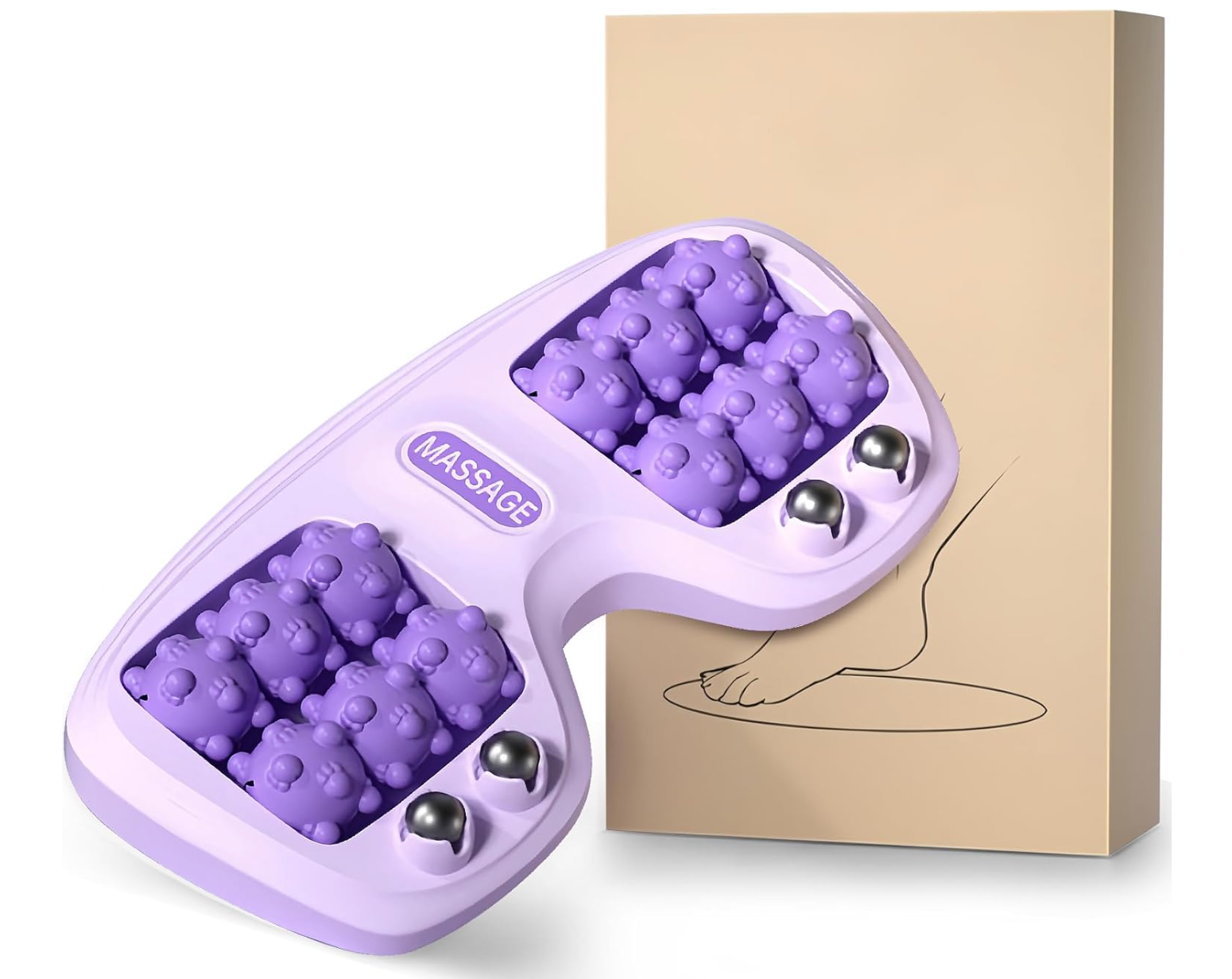 Foot Massager Roller for Plantar Fasciitis Relief