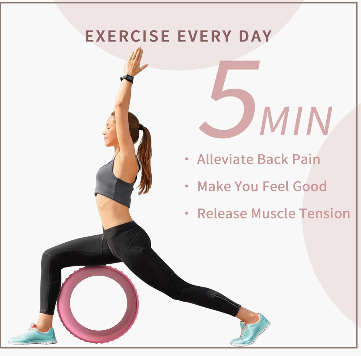 Yoga Back Roller Wheel