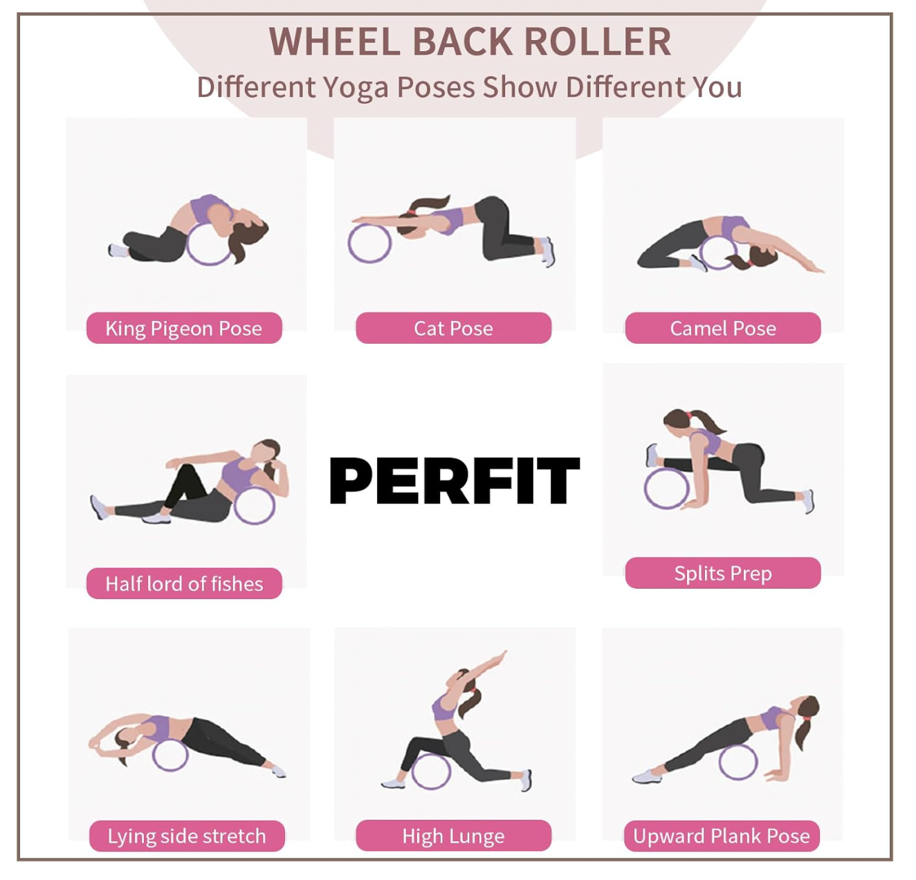 Yoga Back Roller Wheel