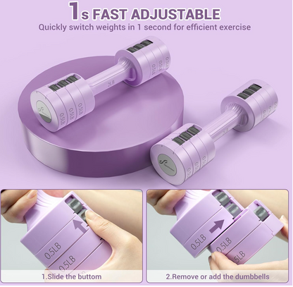 Adjustable Dumbbells Hand Weights Set